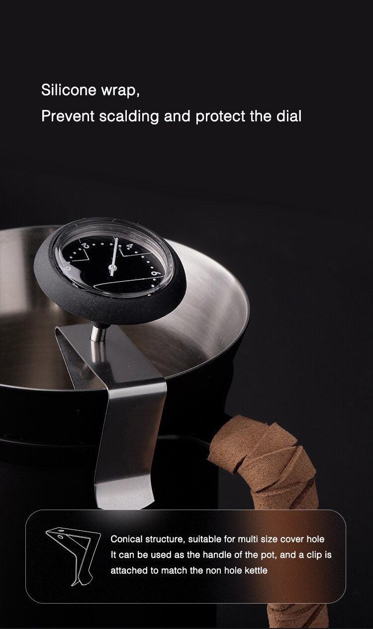 Food thermometer pour over coffee thermometer Kitchen Baking probe can clip baby milk tea to measure water temperature - Lily Depot