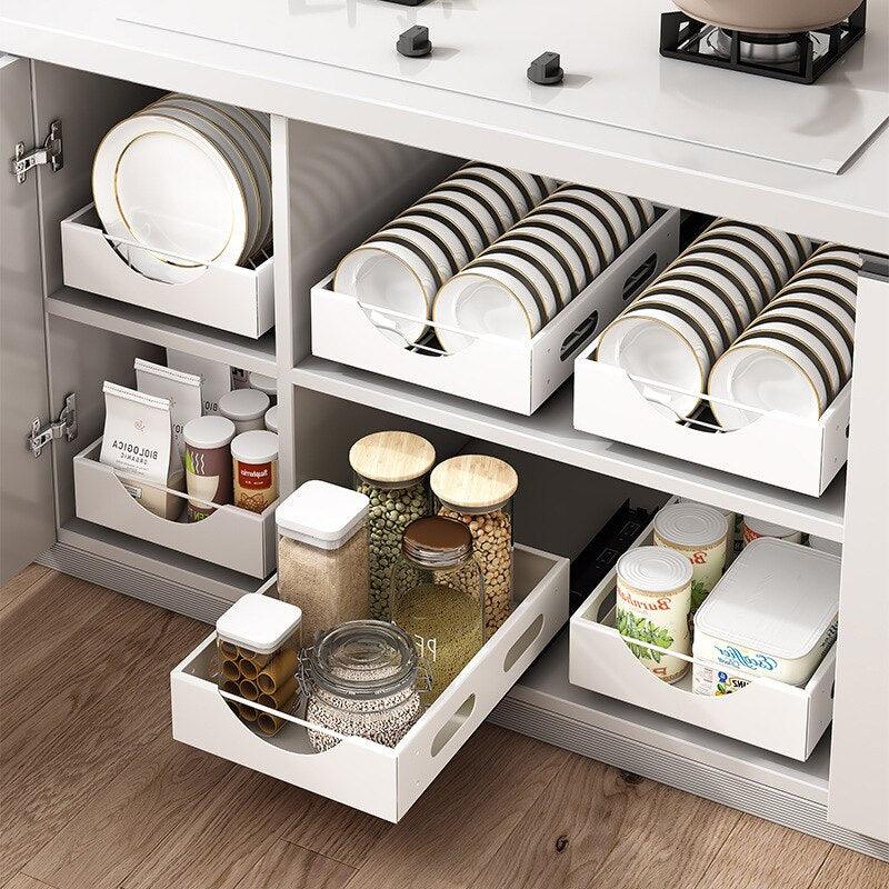 Pull-out Dish Rack Organization Storage Organizer Kitchen Novel Kitchen Accessories For Useful Things Drying Home Garden - Lily Depot