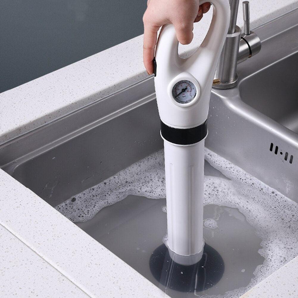 Sewer Dredge Clogged Toilet Plungers Drain Blaster High Pressure Cleaner Air Drain Cleaner Manual Pneumatic Dredge Tools - Lily Depot