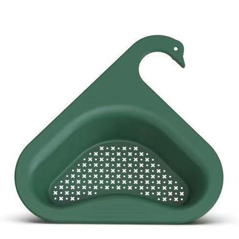 1PC Kitchen Sink Drain Basket Organizer Faucet Holder Strainer Food Garbage Colanders Draining Shelf Organization Accessories - Lily Depot