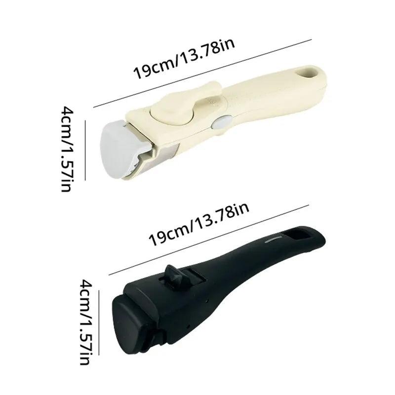 1pc Removable Handle Holder for Pan-Non-Slip Aux Handle Covers for Pans & Kitchenware Scalding Pan Handle Separation - Lily Depot