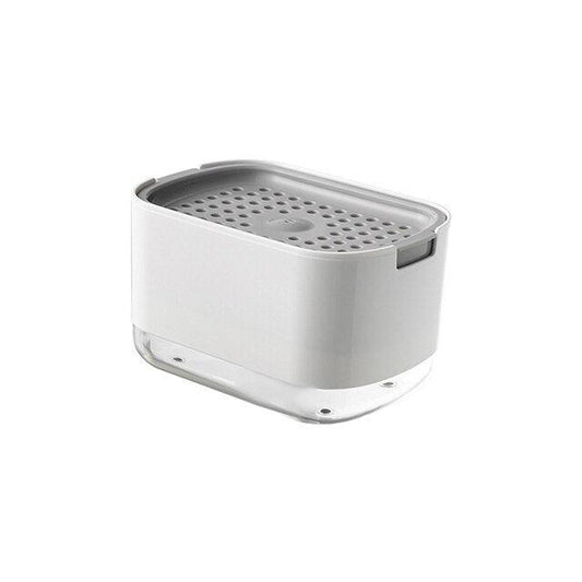 2 In 1 Soap Dish Pump Liquid Dispenser Foam Dispenser Soap Container with Sponge Holder for Kitchen Bathroom Washing Accessories - Lily Depot