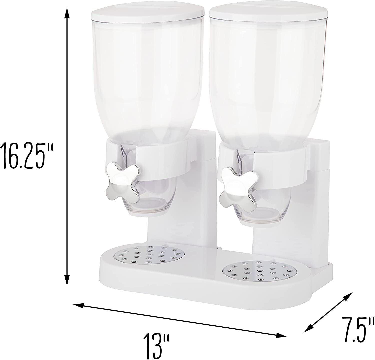 2/4L Large Cereal Dispenser Dry Food Oatmeal Grains Containers Nuts Storage Tank Container Nuts Candy Cans Kitchen Storage - Lily Depot