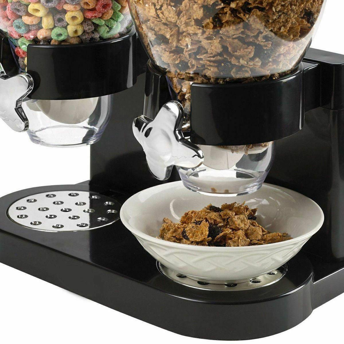 2/4L Large Cereal Dispenser Dry Food Oatmeal Grains Containers Nuts Storage Tank Container Nuts Candy Cans Kitchen Storage - Lily Depot