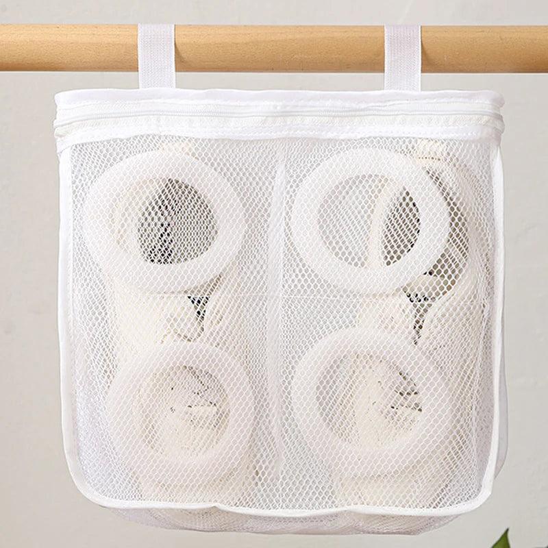 3pcs/set Mesh Laundry bag Washing Machine Shoes Bag Travel Storage bags Portable Anti-deformation Protective Clothes organizer - Lily Depot