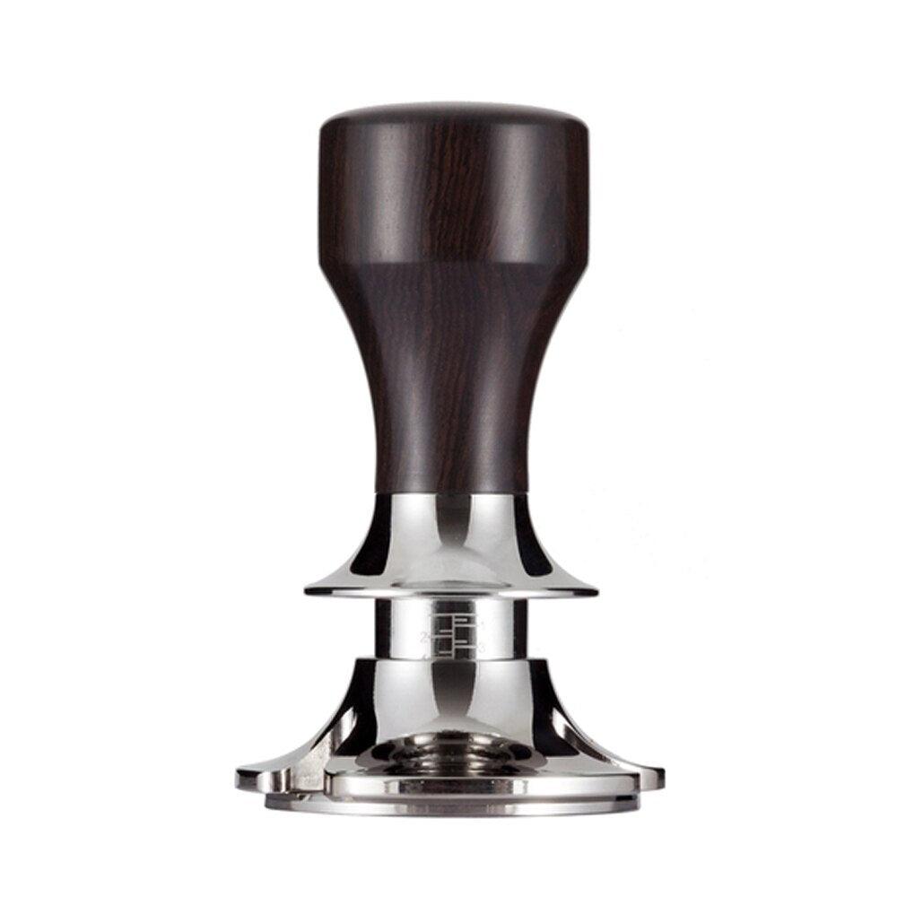 4 Sizes Coffee Tamper Powder Hammer Pressed with Anti Pressure Deviation Distributor Adjustable Depth Tamper Coffee Accessories - Lily Depot