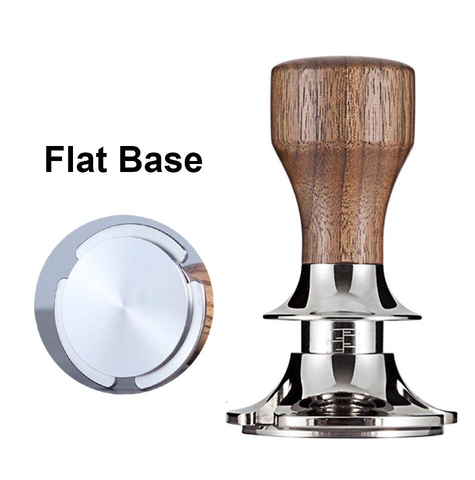 4 Sizes Coffee Tamper Powder Hammer Pressed with Anti Pressure Deviation Distributor Adjustable Depth Tamper Coffee Accessories - Lily Depot