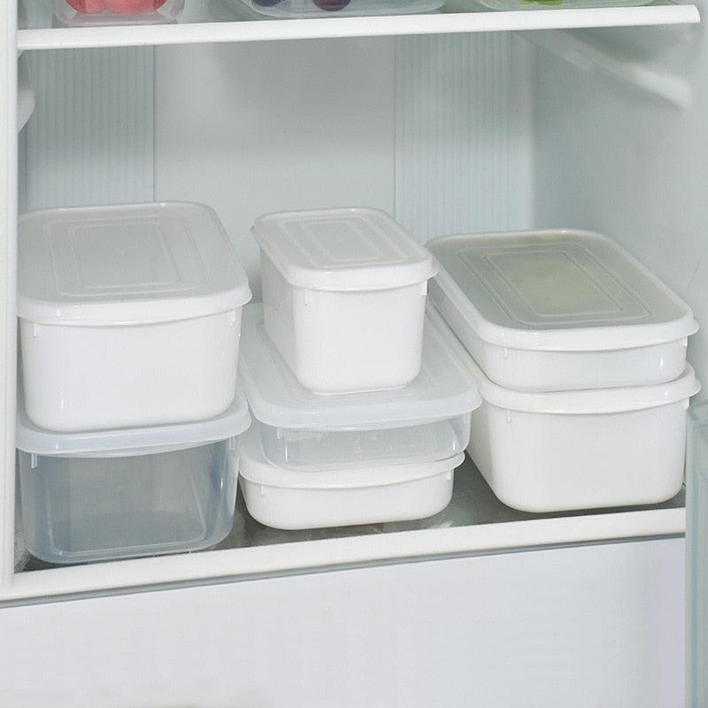 4 Sizes Kitchen Organizer Plastic Box Plastic Organizing Boxes Fridge Storage Organizer Home Food Storage Containers Organizers - Lily Depot