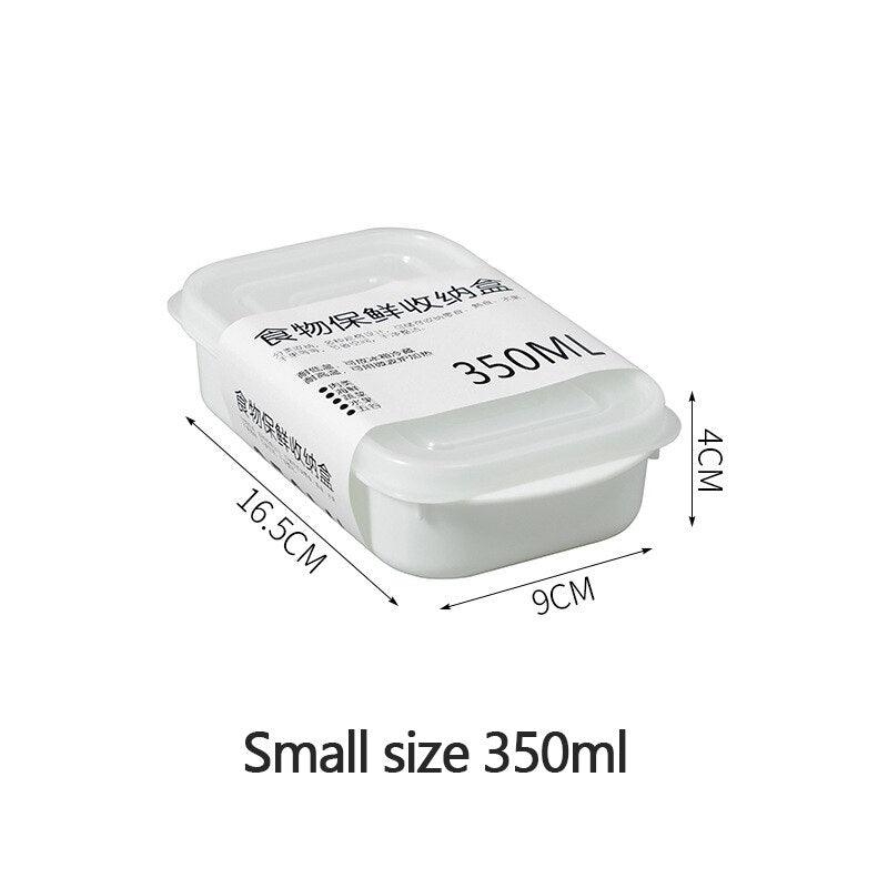 4 Sizes Kitchen Organizer Plastic Box Plastic Organizing Boxes Fridge Storage Organizer Home Food Storage Containers Organizers - Lily Depot