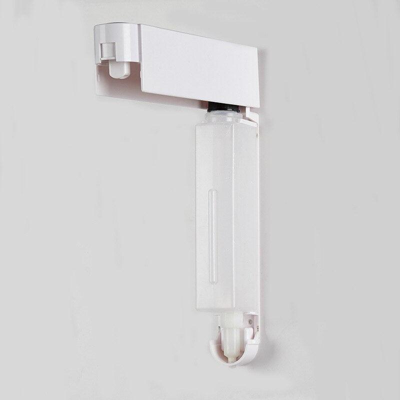 420ML Wall Mounted Soap Dispenser Manual Press Liquid Soap Dispenser Shampoo Shower Gel Detergent Dispenser for Bathroom Hotel - Lily Depot