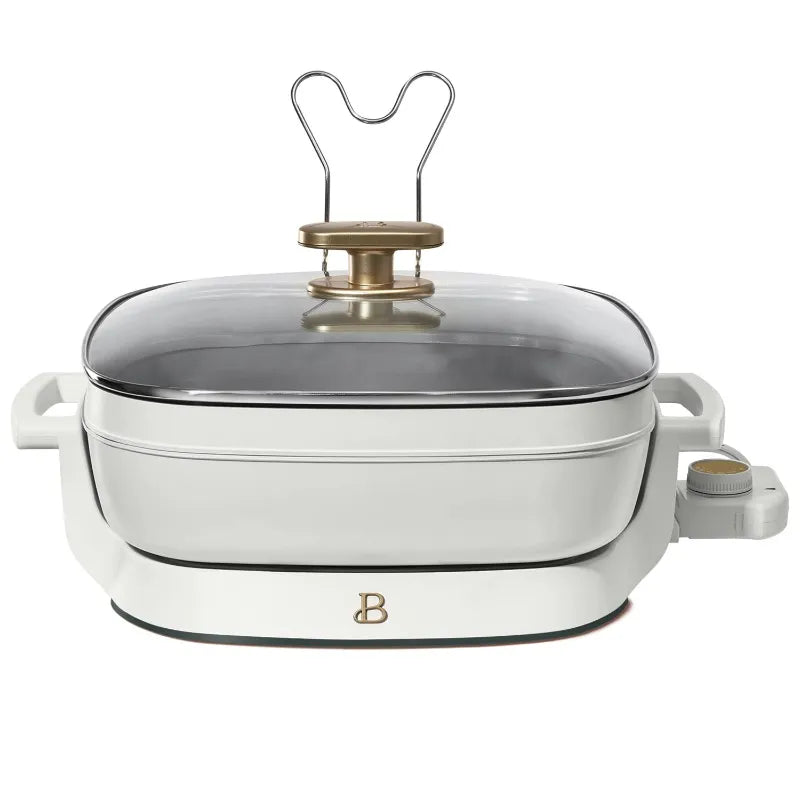 Beautiful 5-in-1 Electric Expandable Skillet Up to 7 QT