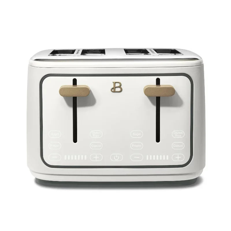 Beautiful 4-Slice Toaster with Touch-Activated Display