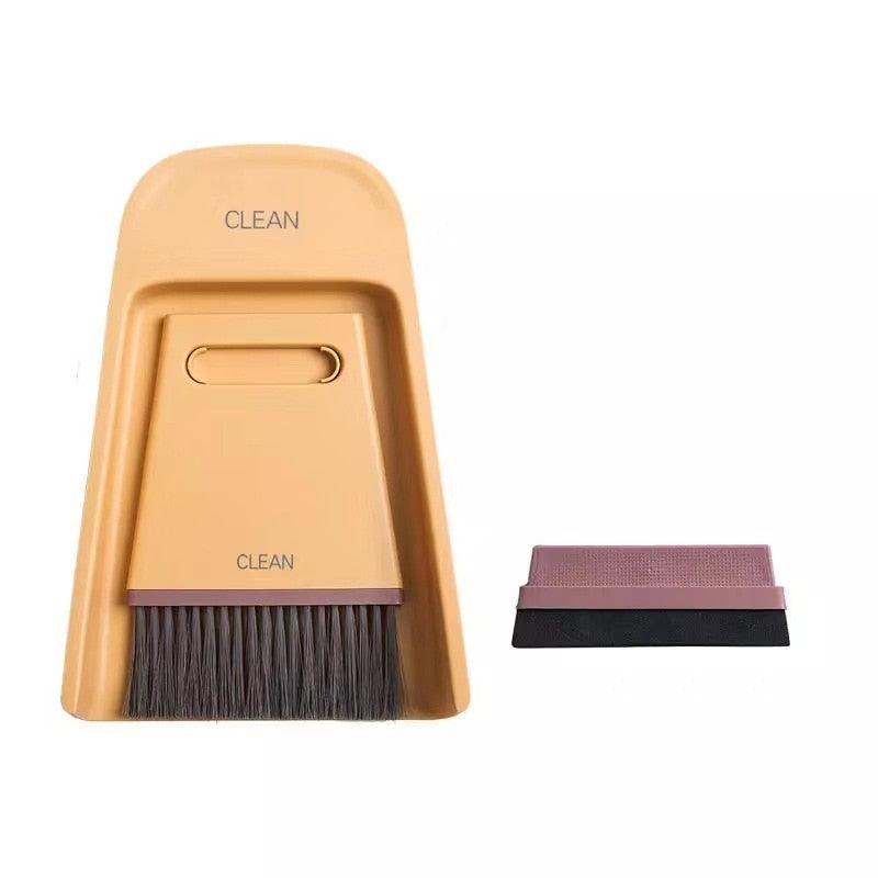 Bar Cleaning Brush Dustpan Set Wet dry multipurpose Broom Dustpan Desktop Coffee Grinder Cleaning Brush mini Cleaning Brush - Lily Depot