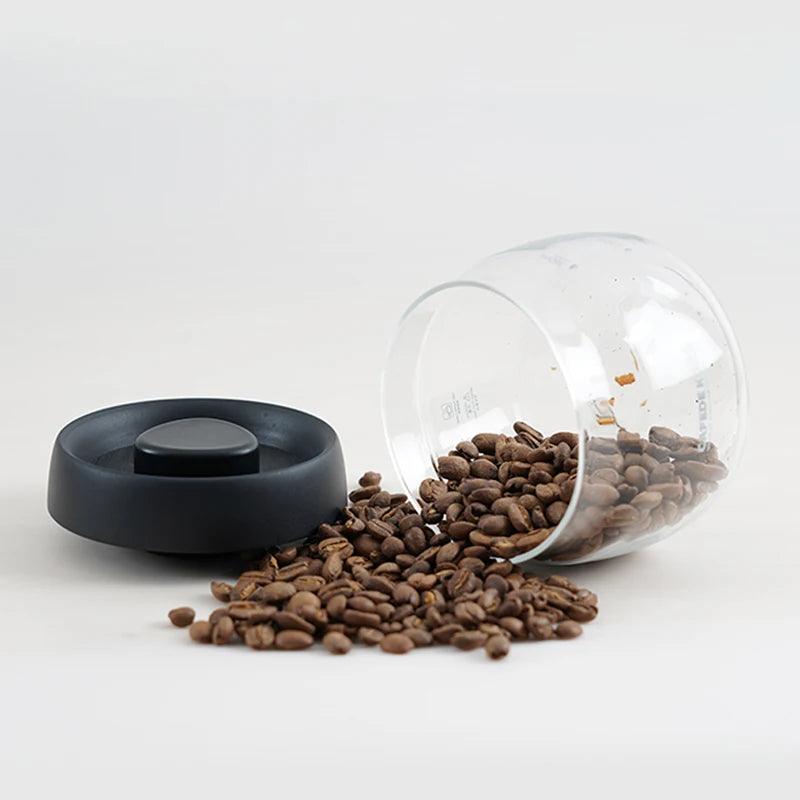 CAFEDE KONA Glass Canister Vacuum Glass Sealed Tank Borosilicate Glass Storage Jar With Lid Food Storage Jar Kitchen Storage Box - Lily Depot