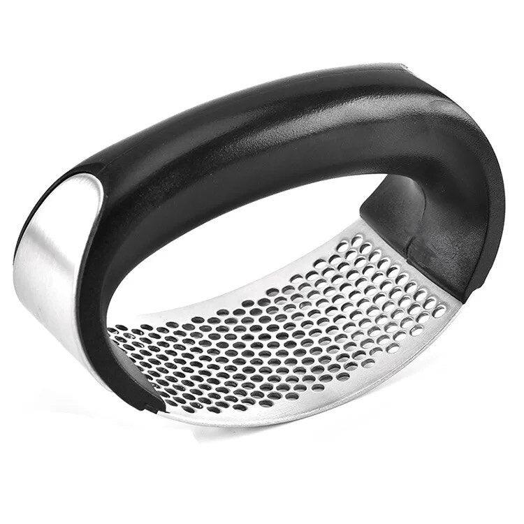 Creative squirrel garlic press hand garlic masher zinc alloy garlic clip stainless steel manual garlic masher - Lily Depot