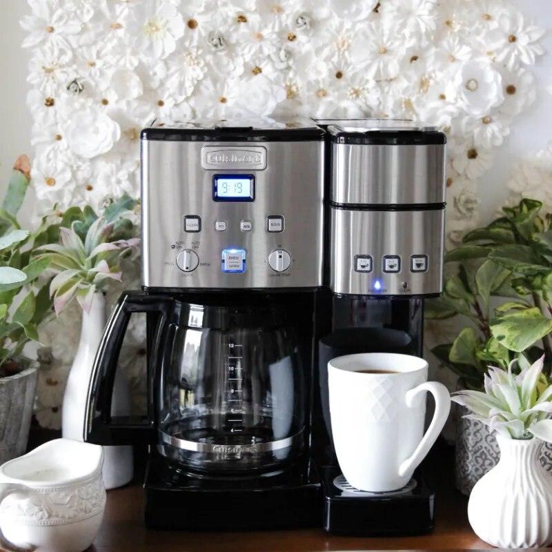 Cuisinart Coffee Center™ 12 Cup Coffeemaker & Single-Serve Brewer - Lily Depot