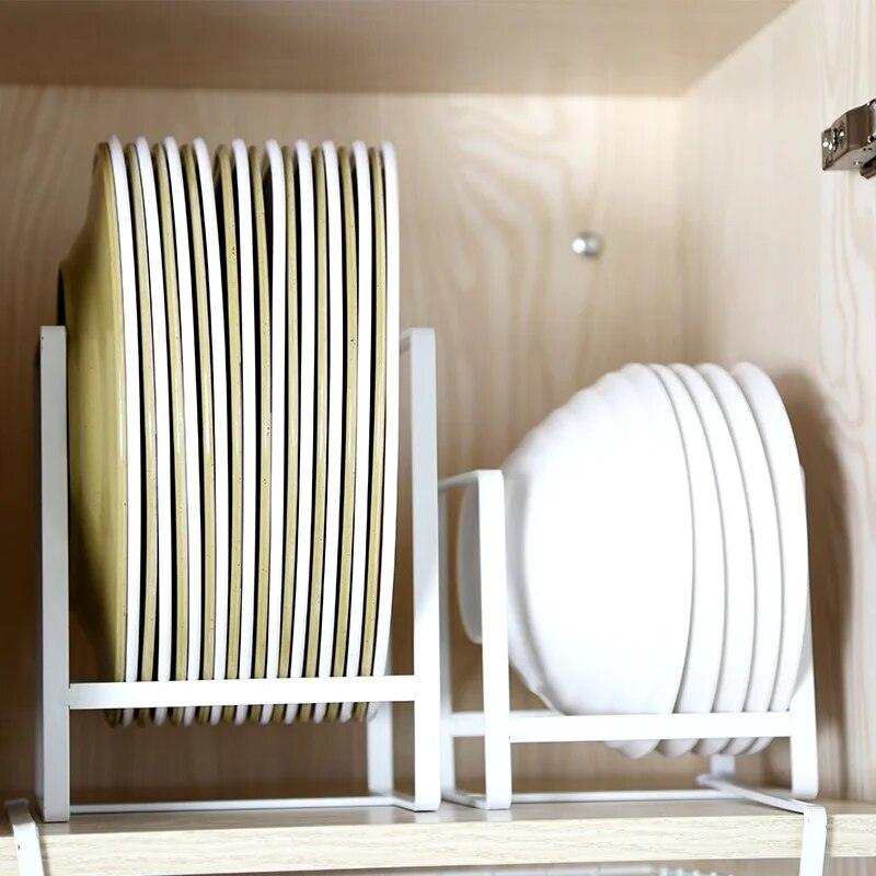 Cupboard Hanging Under Shelf Storage Iron Mesh Basket Cabiniet Door Organizer Rack Plate Dish Closet Holders Storage Basket Rack - Lily Depot