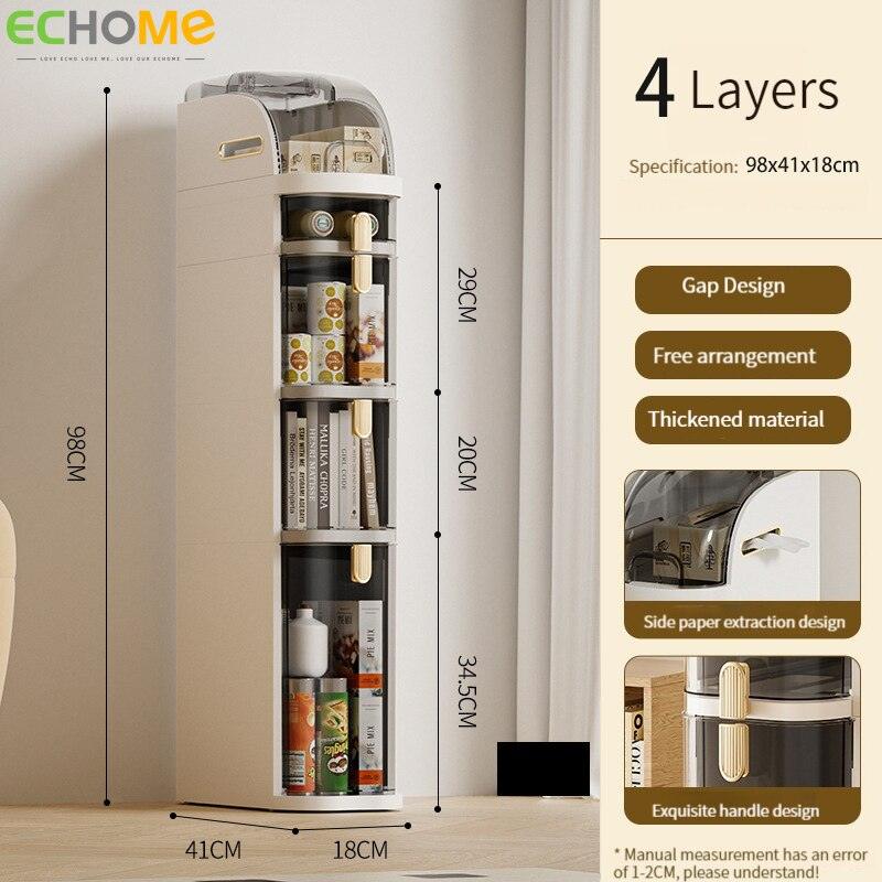 Drawer Storage Holders Multi-functional Crevice Storage Rack Living Room Kitchen Bedroom Bathroom Toys Tissue Box Home Organizer - Lily Depot