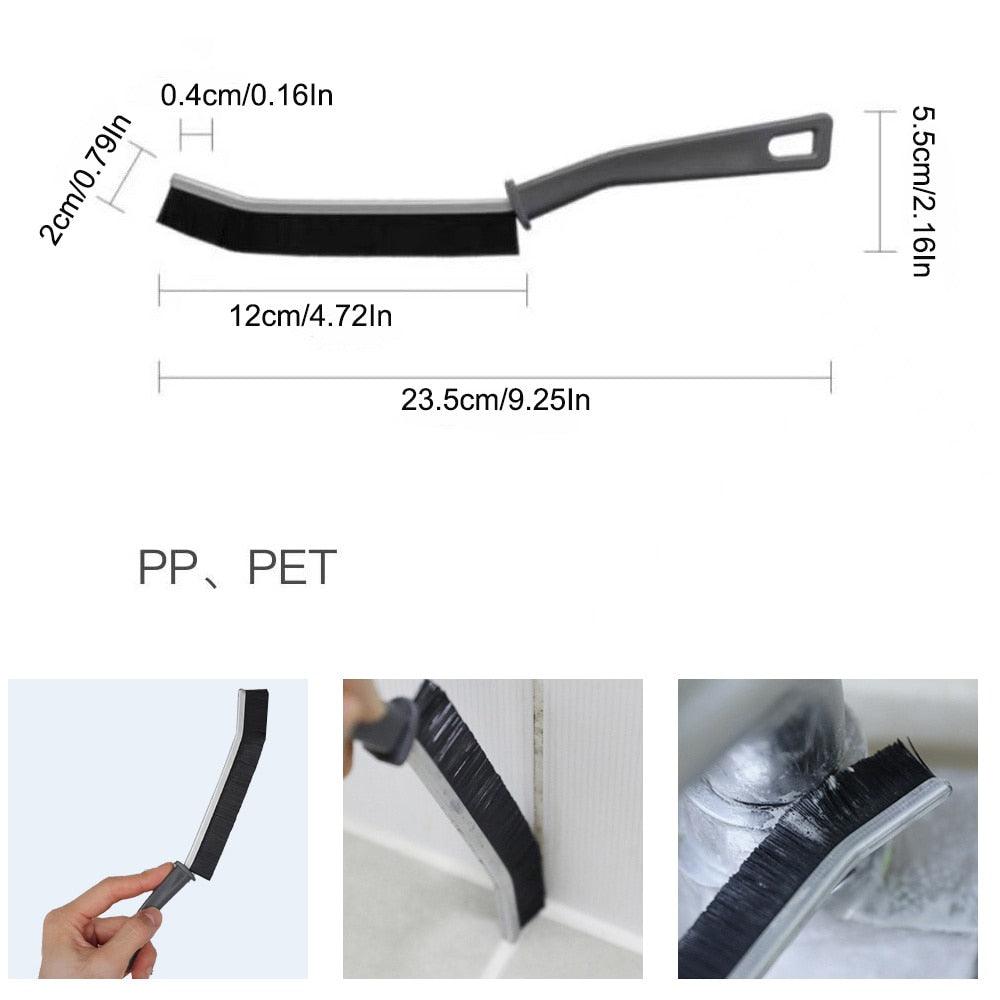 Durable Grout Cleaner Brush Household Tile Joints Scrubber Stiff Bristles Small Tile Grout Cleaning Brush for Shower Floor Lines - Lily Depot
