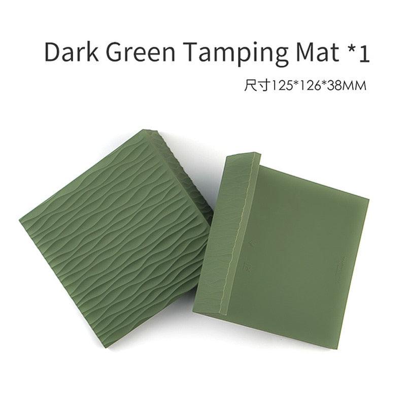 Espresso Tampers Mat Espresso Coffee Accessories Coffeeware Tamping Pad Anti-skid Food Safe Silicone Corner Mat Barista Tools - Lily Depot