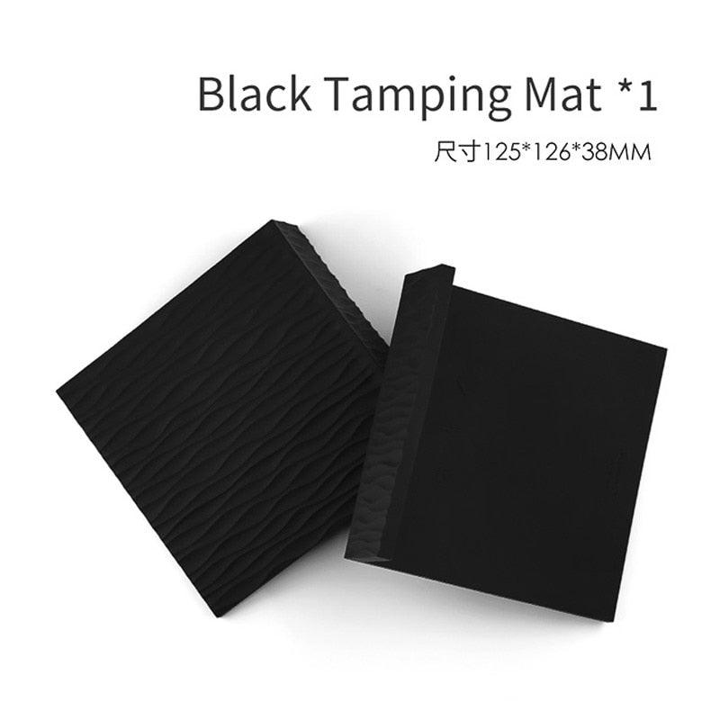 Espresso Tampers Mat Espresso Coffee Accessories Coffeeware Tamping Pad Anti-skid Food Safe Silicone Corner Mat Barista Tools - Lily Depot