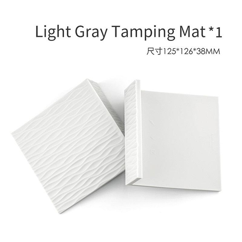 Espresso Tampers Mat Espresso Coffee Accessories Coffeeware Tamping Pad Anti-skid Food Safe Silicone Corner Mat Barista Tools - Lily Depot