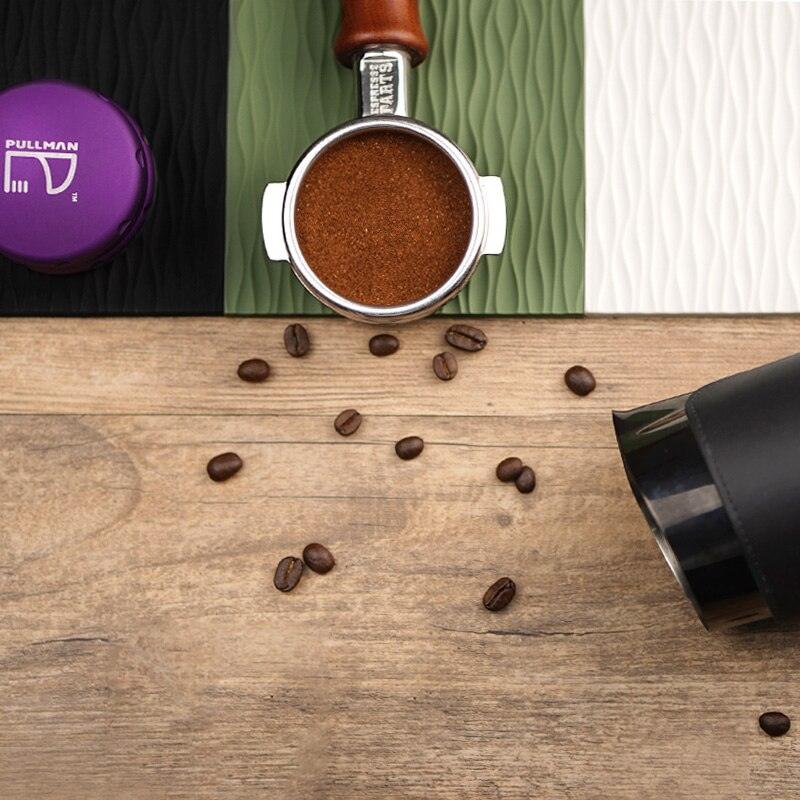 Espresso Tampers Mat Espresso Coffee Accessories Coffeeware Tamping Pad Anti-skid Food Safe Silicone Corner Mat Barista Tools - Lily Depot