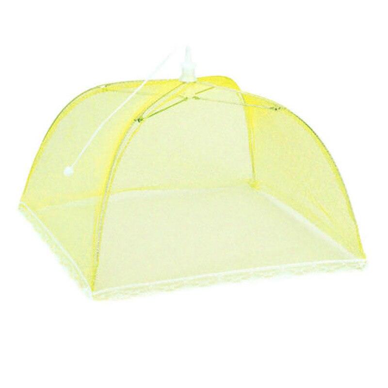 Food Cover Large Pop-Up Mesh Screen Food Cover Tent Dome Net Umbrella Picnic Home Kitchen Folded Mesh Anti Fly Mosquito Umbrella - Lily Depot