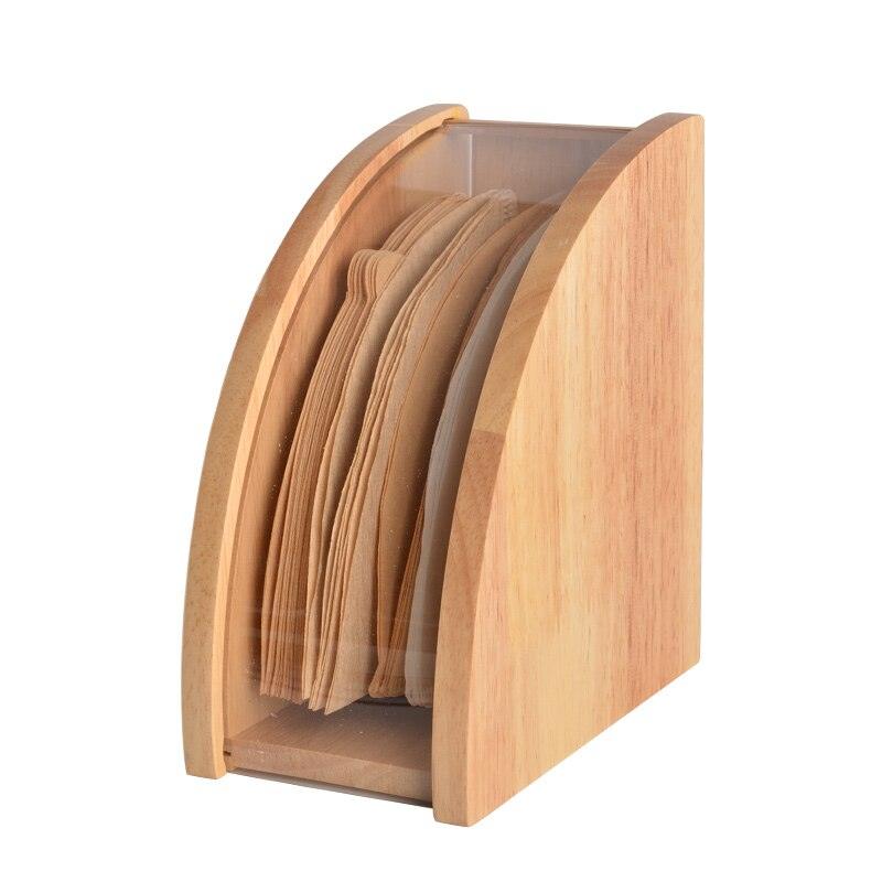 Hand Drip Coffee Filter Paper Holder Storage Rack V60 Decorative Cone Coffee Filter Container Household Coffee Accessories - Lily Depot