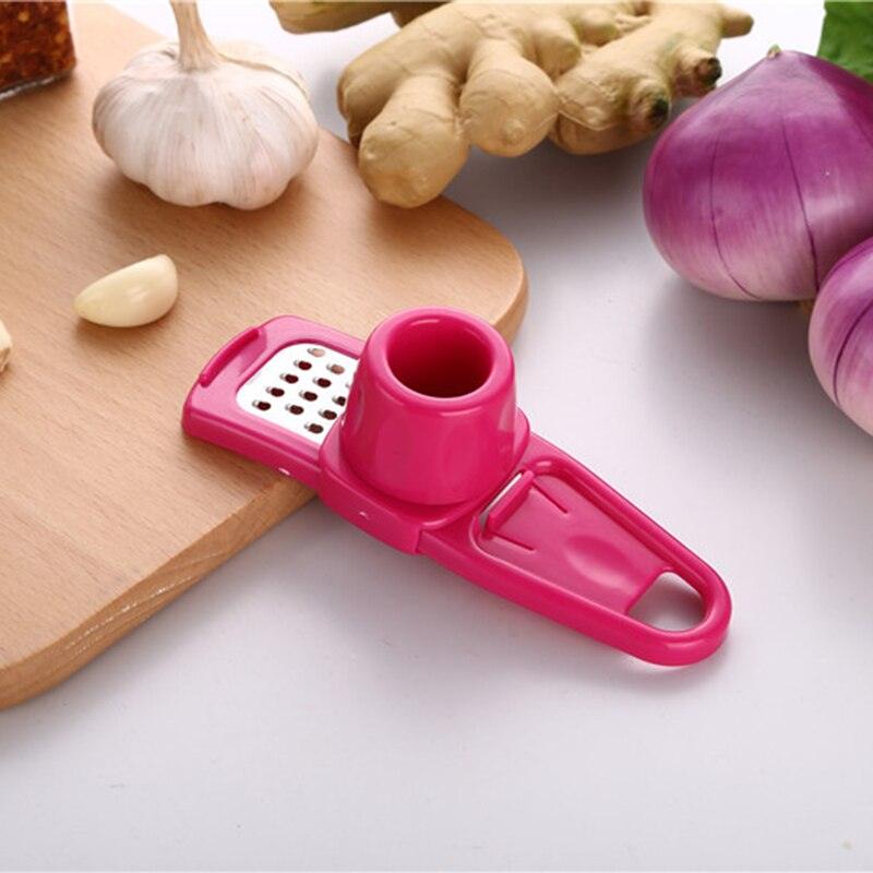 Household Garlic Peeler Functional Ginger Garlic Press Grinding Grater Planer Slicer Cutter Cooking Tool Kitchen Accessories - Lily Depot