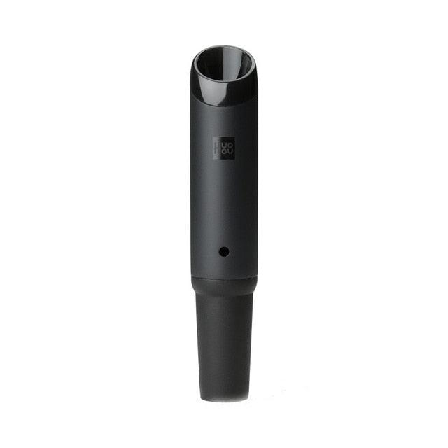 HUOHOU Automatic Wine Bottle Opener Decanter Stopper Electric Corkscrew Foil Cutter Cork Out Tool - Lily Depot