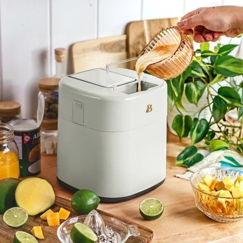 1.5QT Ice Cream Maker with Touch Activated Display, Multiple colors available - Lily Depot