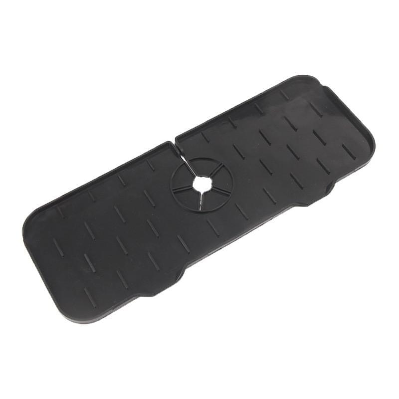 Kitchen Faucet Absorbent Mat Sink Splash Guard Silicone Drainage Mat Drying Pad Kitchen Bathroom Countertop Protection Mat - Lily Depot