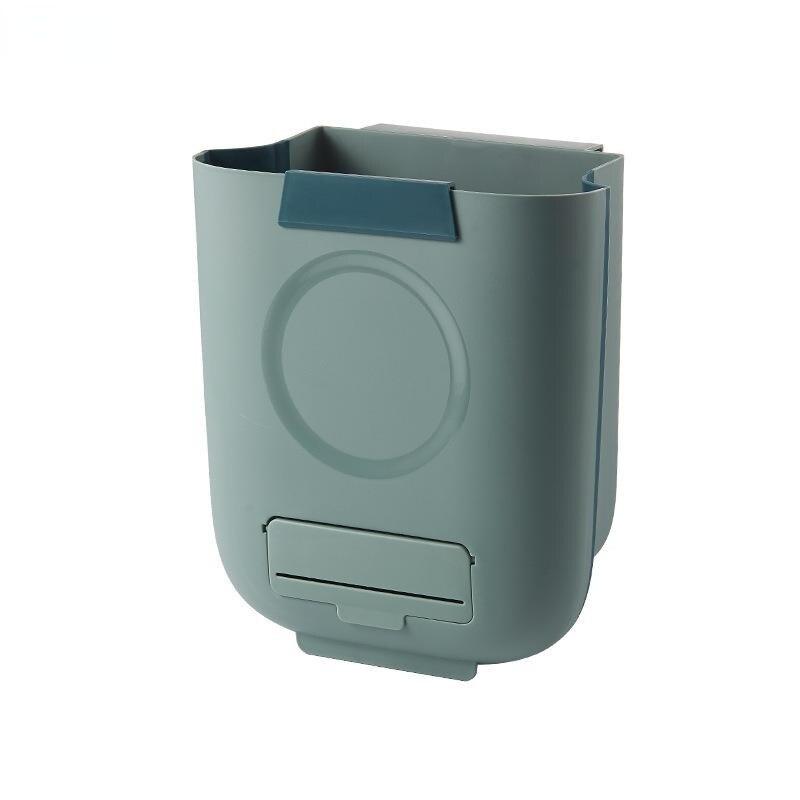 Kitchen Folding Garbage Can Householder Wastebasket Paper Recycle Waste Disposer Waste Bin Trash Kitchen Bucket Garbage 6/10/13L - Lily Depot