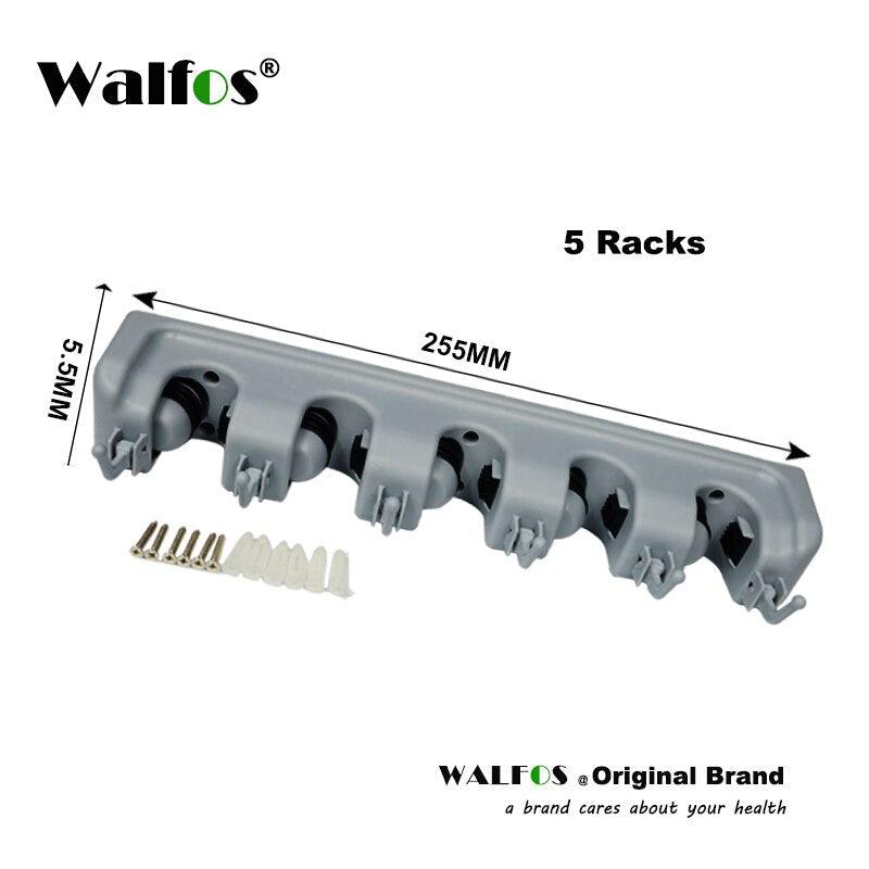Kitchen Organizer Wall Mounted Kitchen Shelf Storage Holder for Mop Brush Broom Mops Hanger Organizer Too - Lily Depot