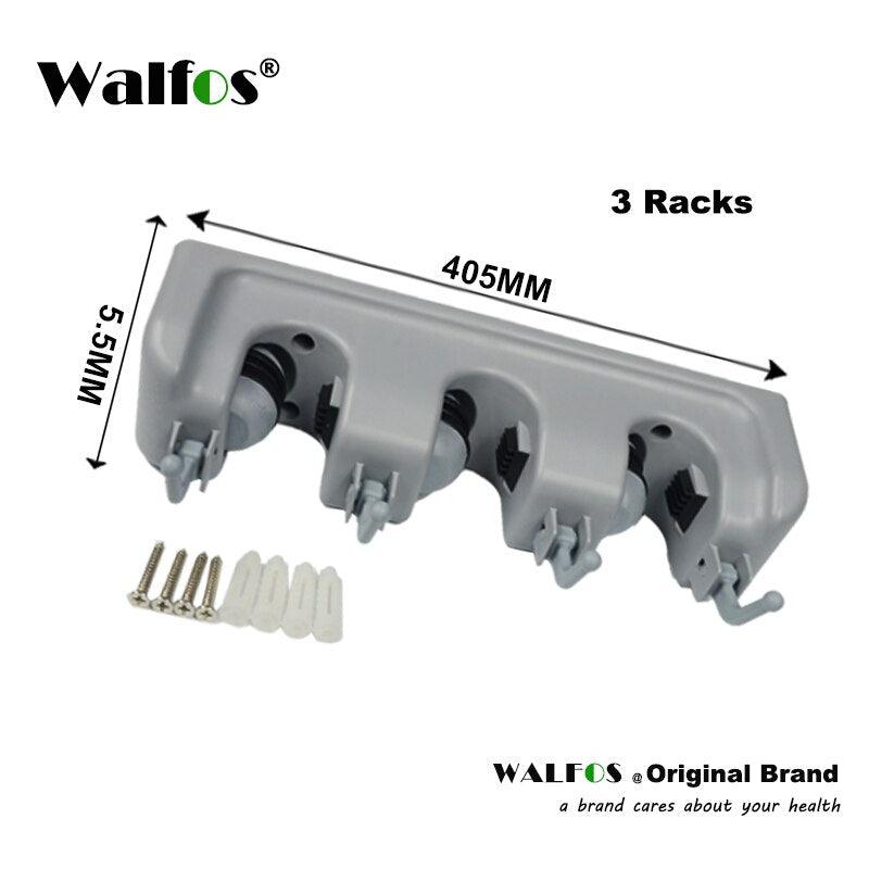 Kitchen Organizer Wall Mounted Kitchen Shelf Storage Holder for Mop Brush Broom Mops Hanger Organizer Too - Lily Depot