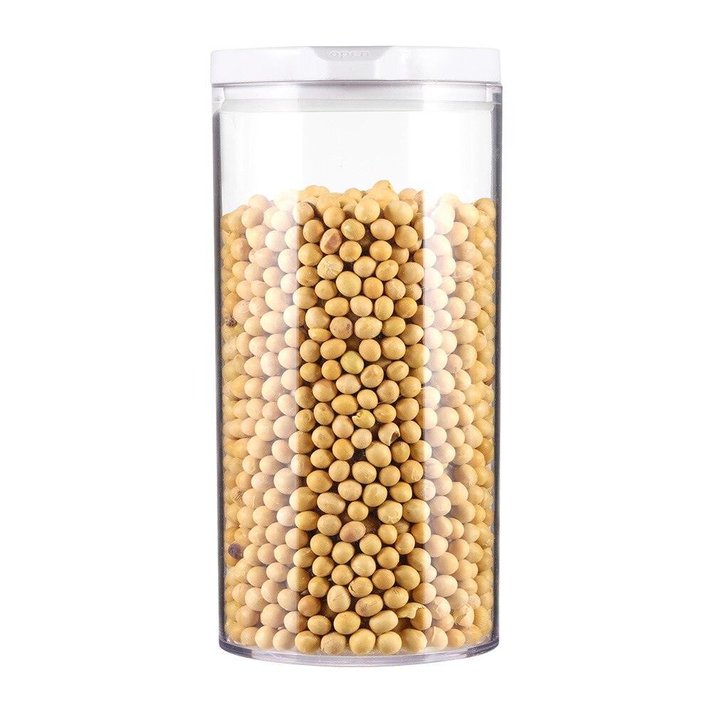 Kitchen Plastic Food Storage Container Refrigerator Food Organizer Noodle Box Multigrain Storage Tank Transparent Sealed Cans - Lily Depot