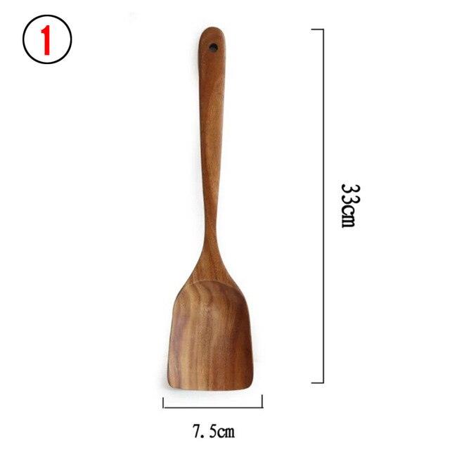 Kitchen Sets Wooden Kitchen Utensils Cooking Wooden Spoons Wooden Spoons Soup Utensils Kitchen Cooking Sets Cooking Gifts - Lily Depot