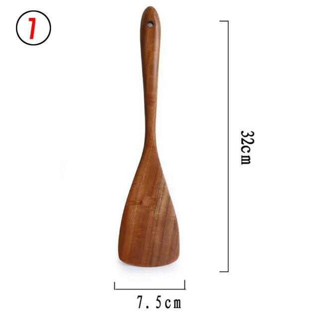 Kitchen Sets Wooden Kitchen Utensils Cooking Wooden Spoons Wooden Spoons Soup Utensils Kitchen Cooking Sets Cooking Gifts - Lily Depot