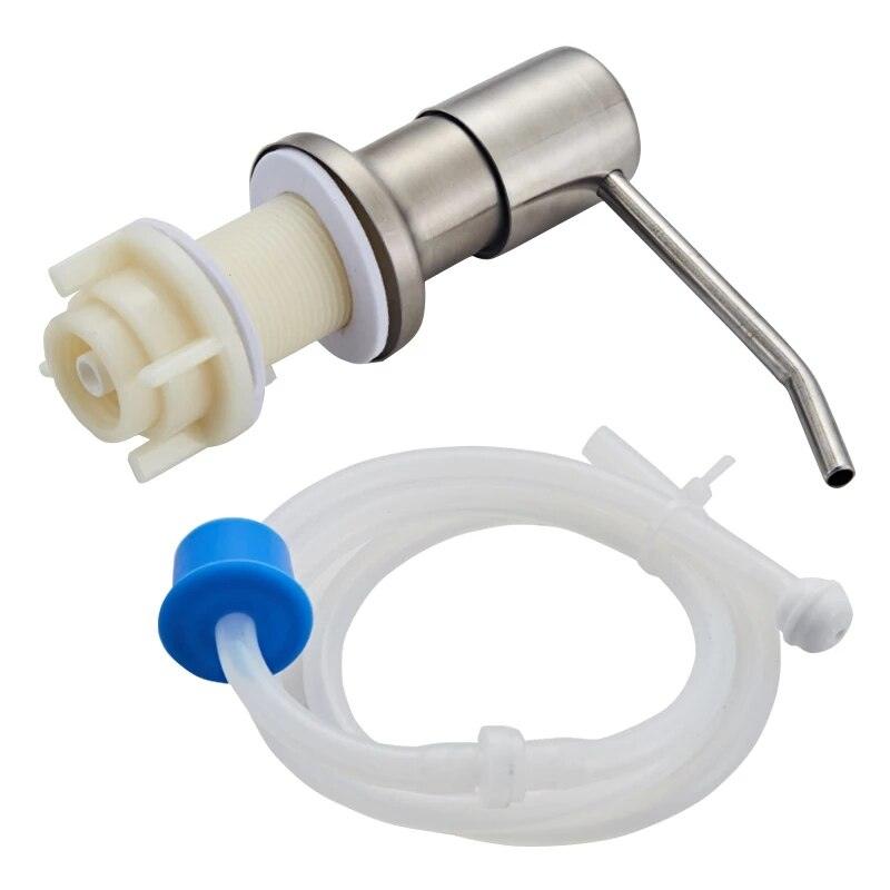Kitchen Sink Soap Dispenser Extension Tube Kit Replacement for Kitchen Sink Metal Under Deck Counter in Sink Mounted - Lily Depot