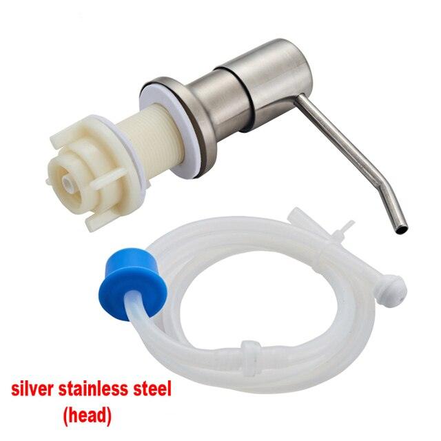 Kitchen Sink Soap Dispenser Extension Tube Kit Replacement for Kitchen Sink Metal Under Deck Counter in Sink Mounted - Lily Depot