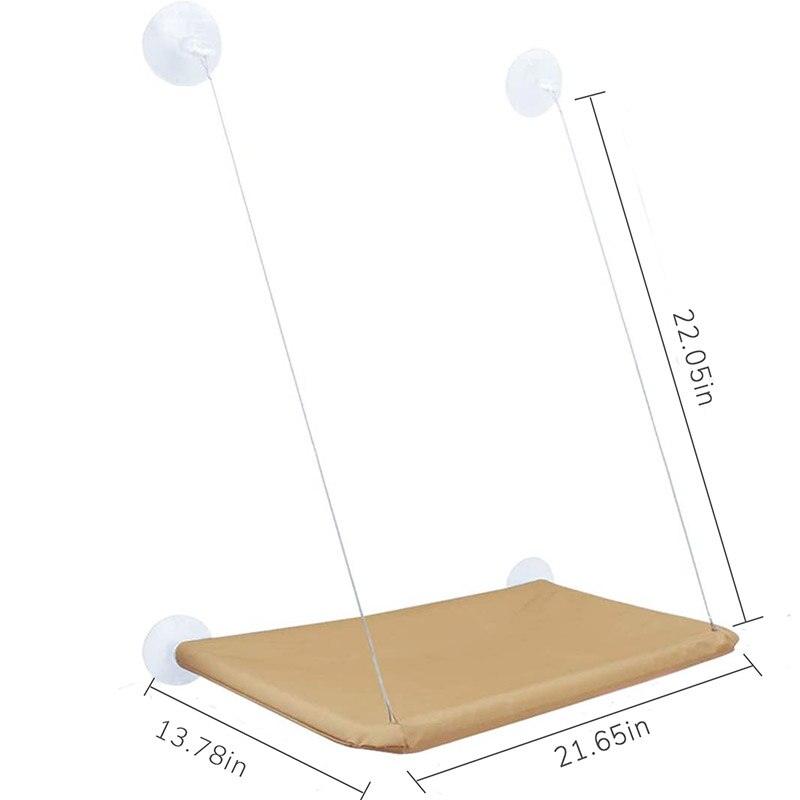 Factory Cat Mat Hammock Window Soft Foldable Cat Window Perch for Sill Pets Window Shelves Beds Cat Hammock - Lily Depot