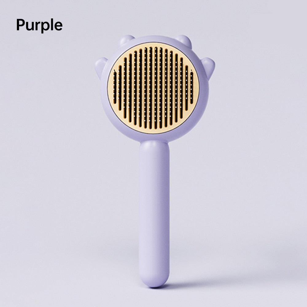 Cat Comb Massage Pet Deshedding Brush Hair Removal Cat and Dog Universal Needle Brush Pets Grooming Shedding Supplies Scratcher - Lily Depot