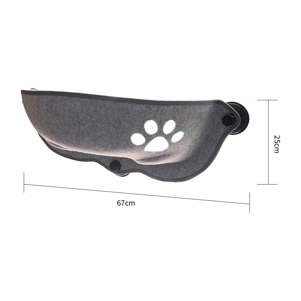 Cat Window Hammock With Strong Suction Cups Pet Kitty Hanging Sleeping Bed Storage For Pet Warm Ferret Cage Cat Shelf Seat Beds - Lily Depot