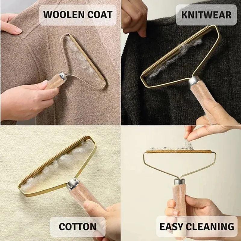 New Portable Pet Hair Remover Brush Manual Lint Roller sweaters Sofa Clothes for For Animals Dogs Cats Scrapers cleaning tools - Lily Depot