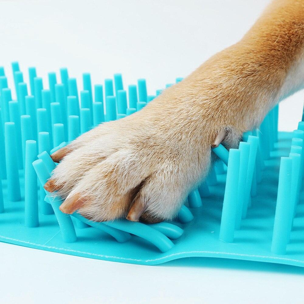 Pet Foot Wash Cup Soft Silicone Brush Paw Cleaning Tool Household Cat And Dog Paw Cleaning Brush Pet Cleaning Supplies - Lily Depot