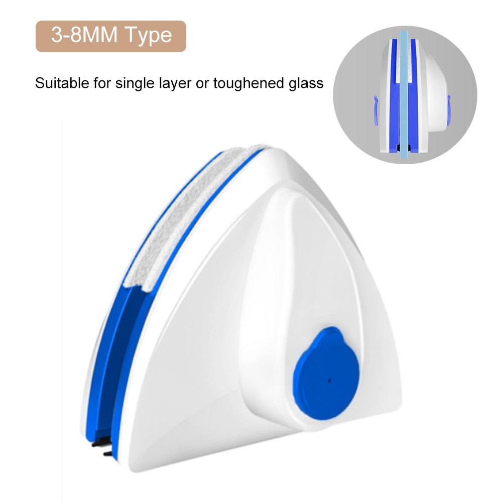 Magnetic Glass Window Cleaner Double-Sided Automatic Water Discharge Wiper Glass Window Brush Cleaning Household Cleaning Tools - Lily Depot