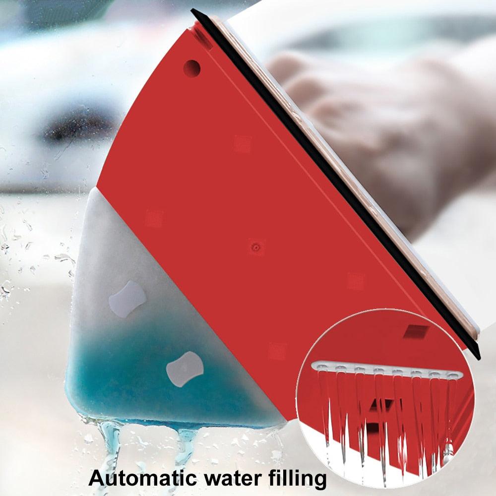 Magnetic Glass Window Cleaner Double-Sided Automatic Water Discharge Wiper Glass Window Brush Cleaning Household Cleaning Tools - Lily Depot