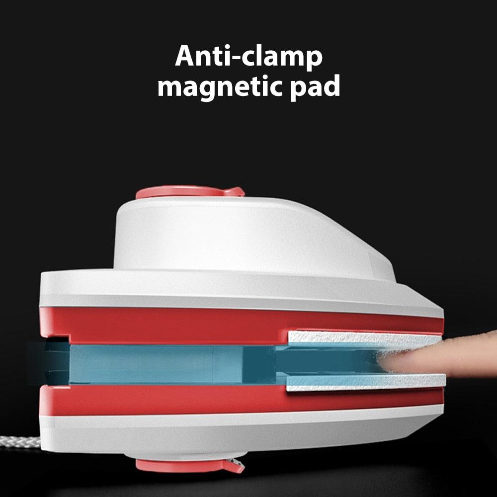 Magnetic Glass Window Cleaner Double-Sided Automatic Water Discharge Wiper Glass Window Brush Cleaning Household Cleaning Tools - Lily Depot