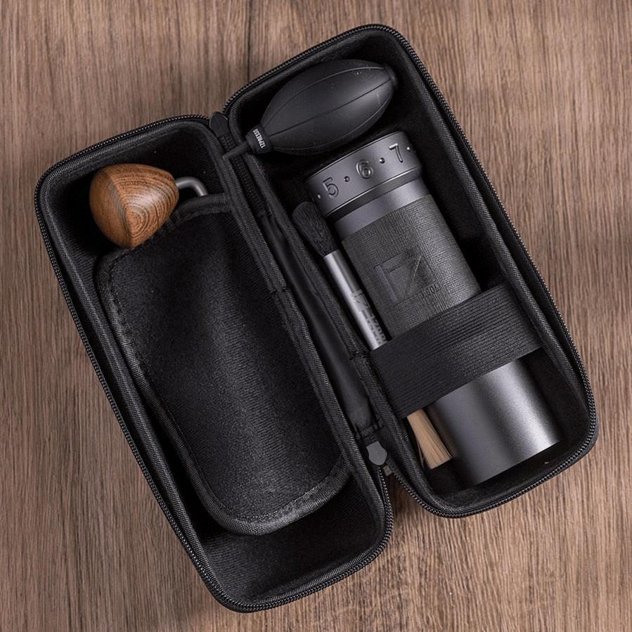 Manual Coffee Grinder 48mm Burr Pour-over & Express Max Grinder With Magnetic Catch-cup External Adjustment 90clicks - Lily Depot